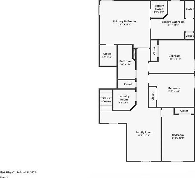 1391 Riley Cir Deland, FL 32724  | Single Family