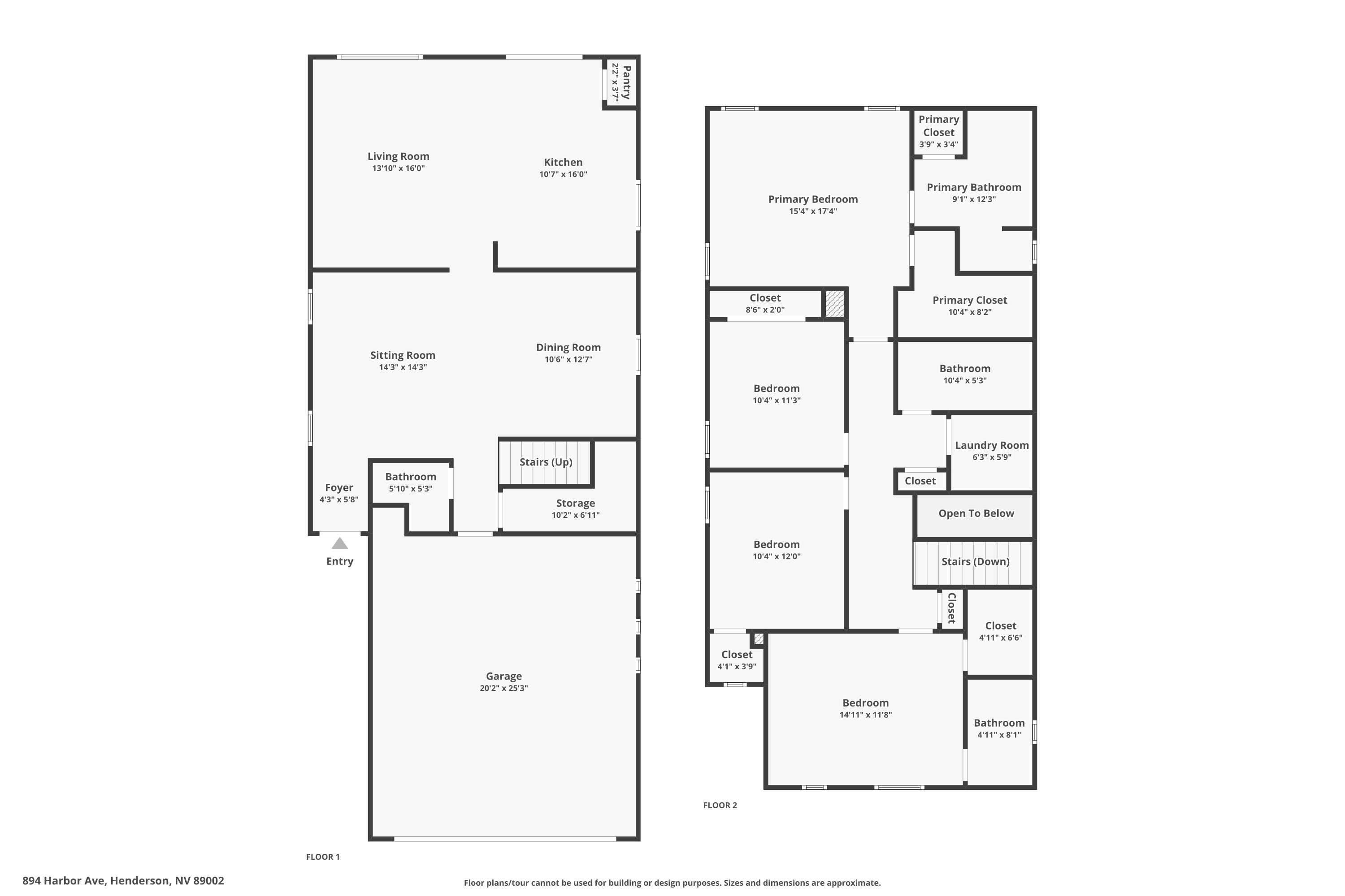 894 Harbor Avenue, Henderson, NV, USA, 89002 | Single Family