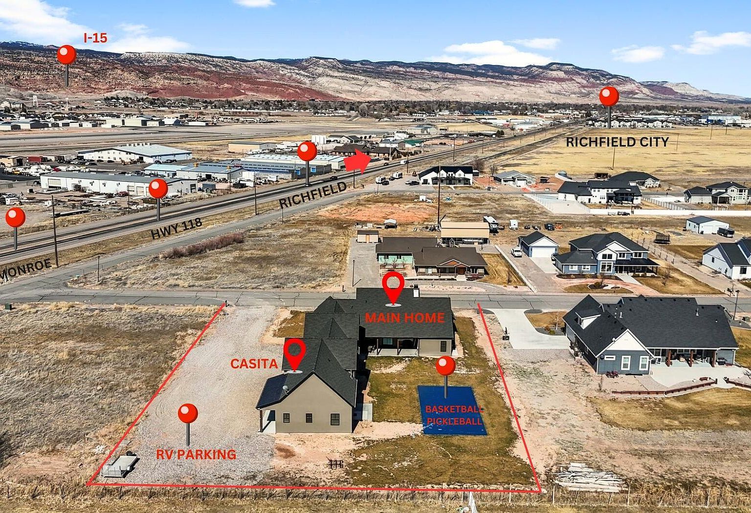 501 W 2300 S Richfield, UT 84701  | Single Family