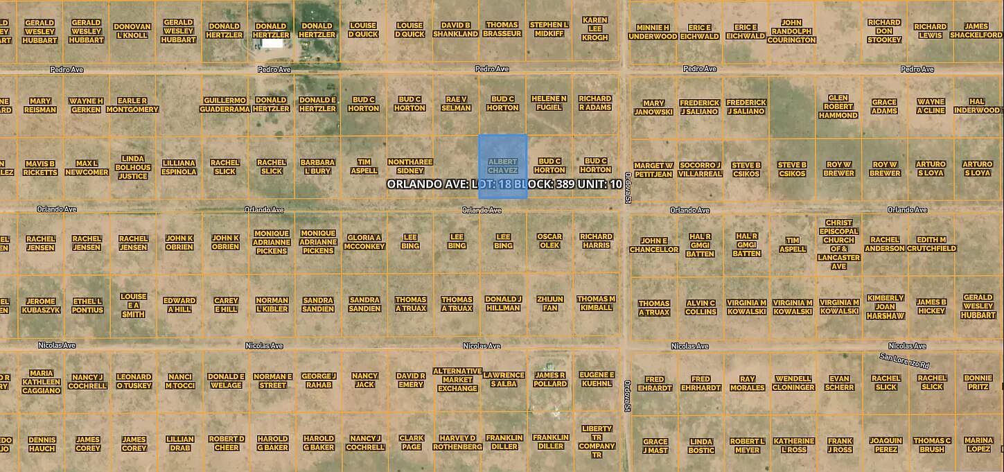 Orlando Avenue Block LOT 18-389 Veguita, NM 87062  | Land/Lot