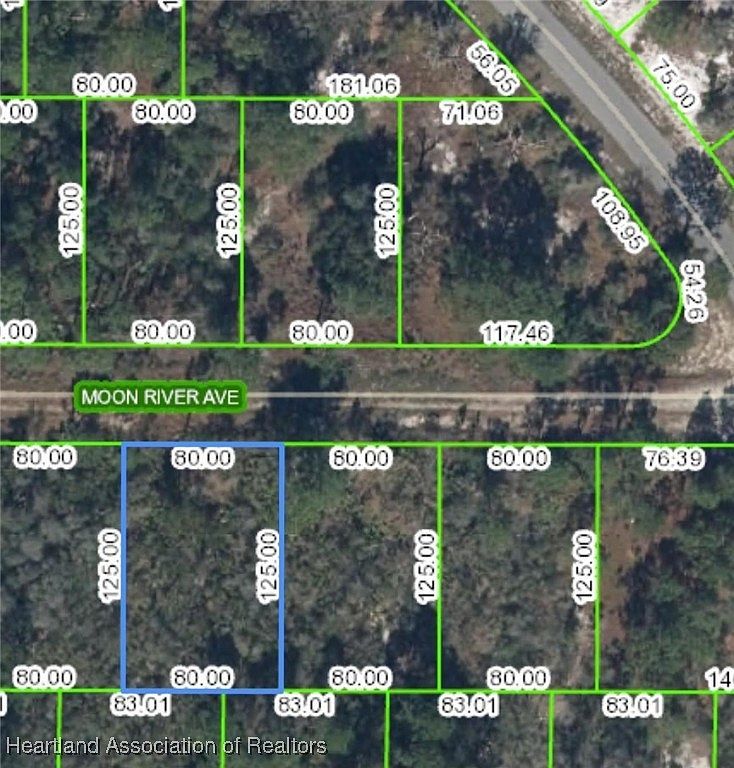 345 Moon River Ave Lake Placid, FL 33852  | Land/Lot
