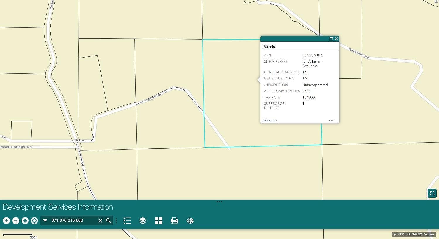 15 Squirrel Ln Berry Creek, CA 95916  | Land/Lot