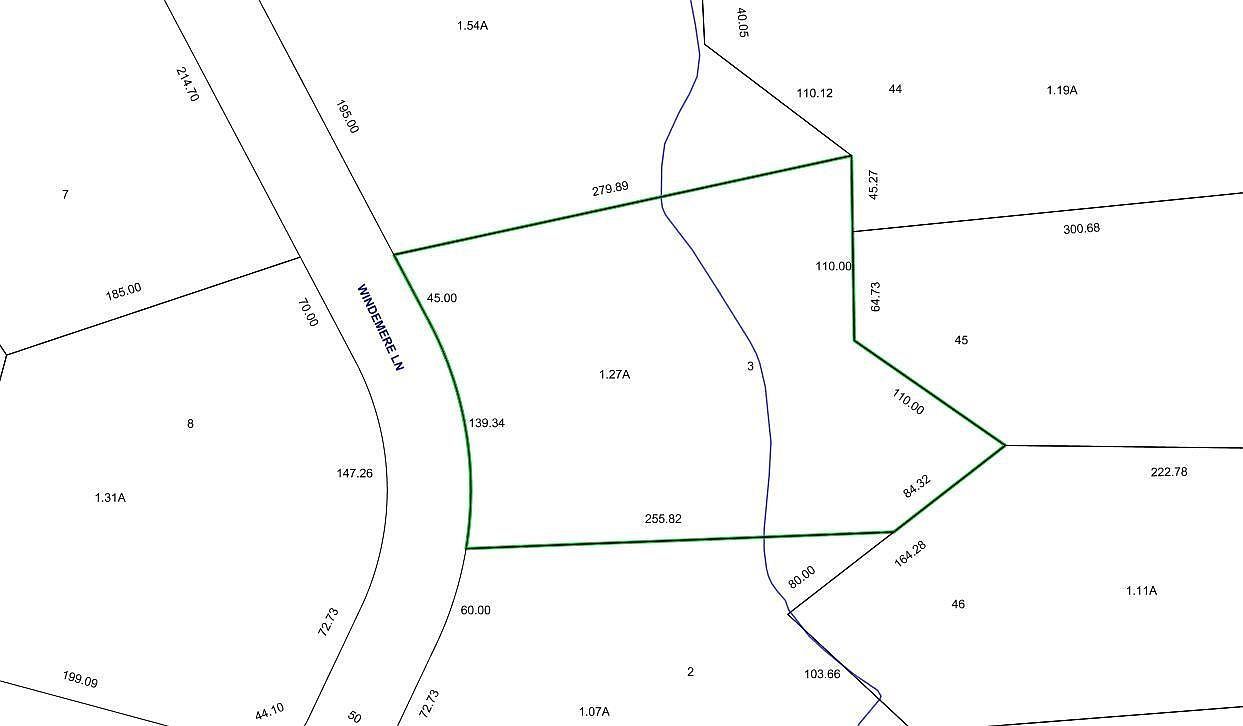 1438 Windemere Ln Hickory, NC 28602  | Land/Lot