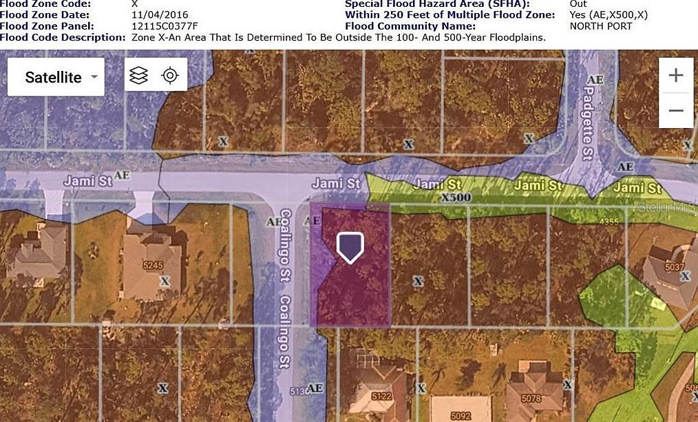 Jami Ave Lot 414243 North Pt, FL 34291  | Land/Lot