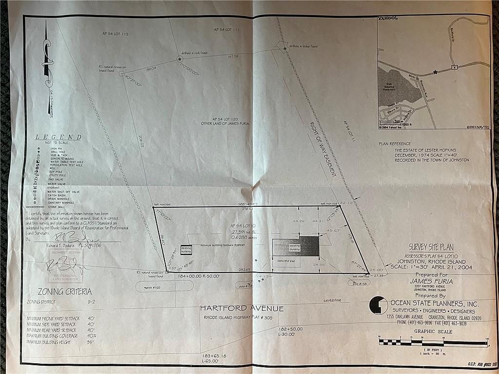 2207 Hartford Ave Johnston, RI 02919 | Land/Lot