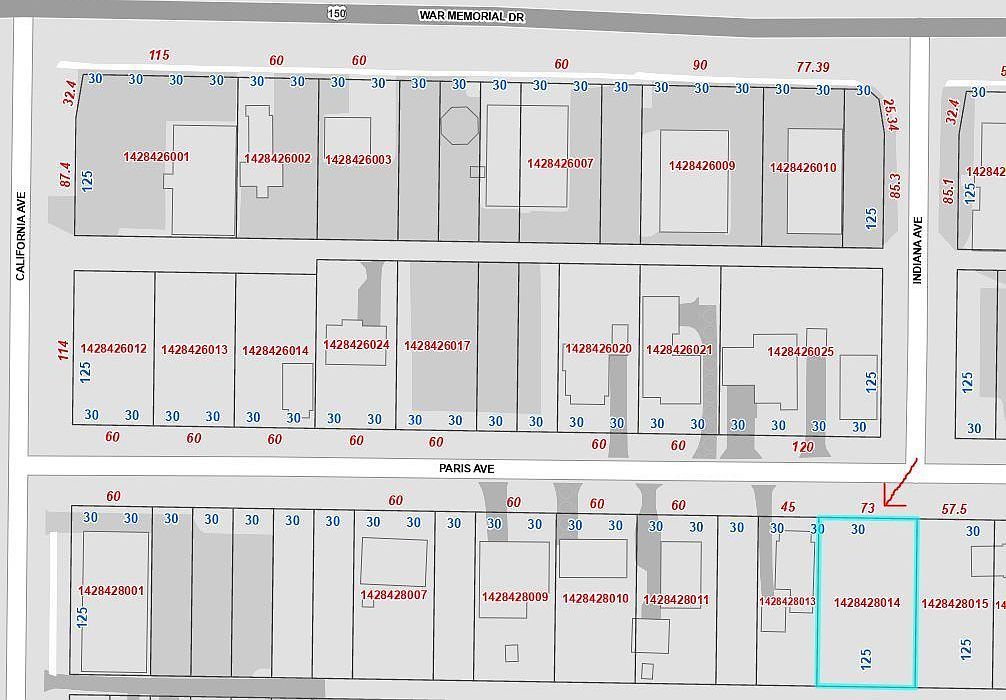 512 E Paris Ave Peoria, IL 61603  | Land/Lot