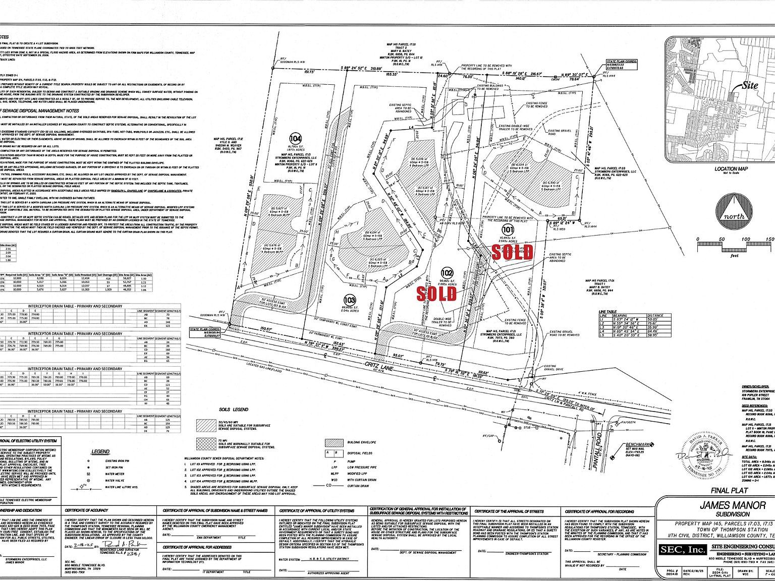 2754 Critz Ln LOT 103 Thompsons Station, TN 37179  | Land/Lot