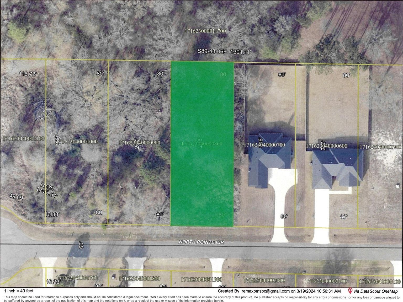 9428 N Pointe Cir Greenwood, LA 71033  | Land/Lot