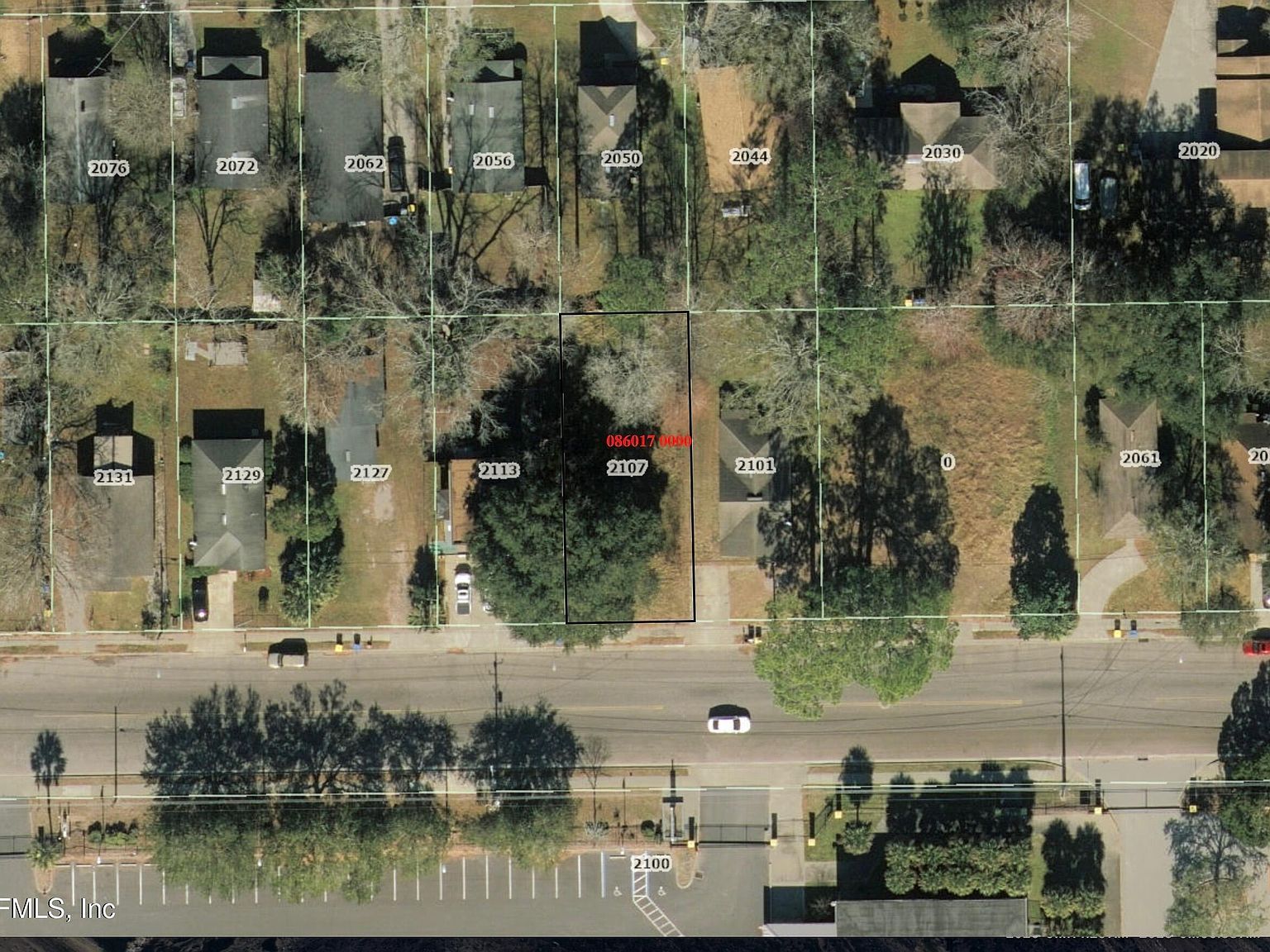 2107 W 45th St Jacksonville, FL 32209  | Land/Lot