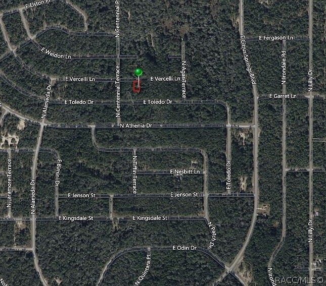 1016 E Vercelli Ln Citrus Springs, FL 34434  | Land/Lot