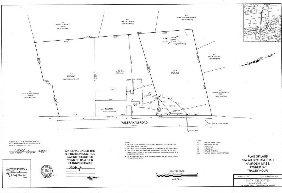 374 Wilbraham Rd LOT A Hampden, MA 01036 | Land/Lot