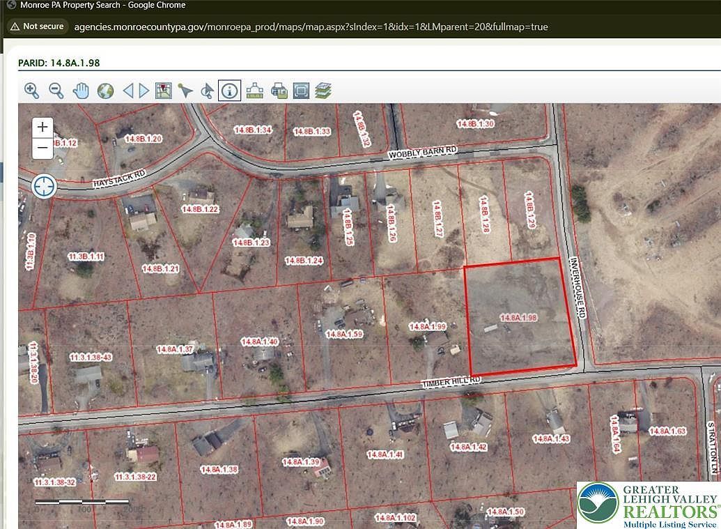 Timber Hill Rd Henryville, PA 18332  | Land/Lot