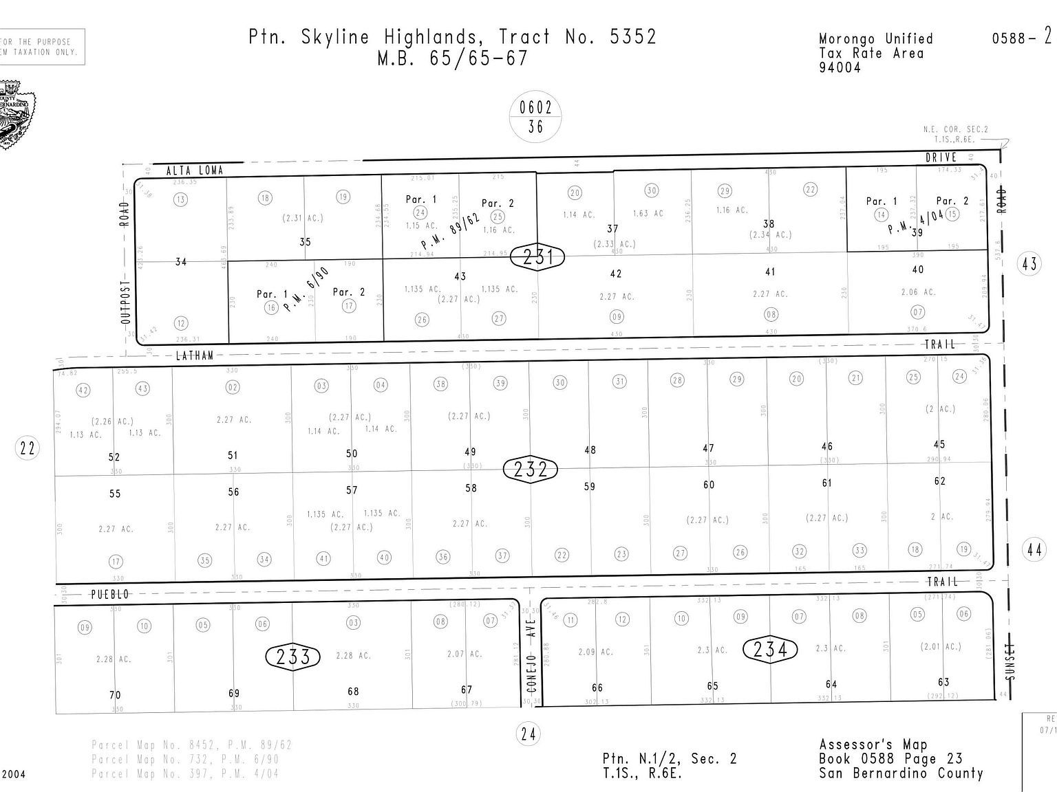 0 Latham Trl Joshua Tree, CA 92252  | Land/Lot