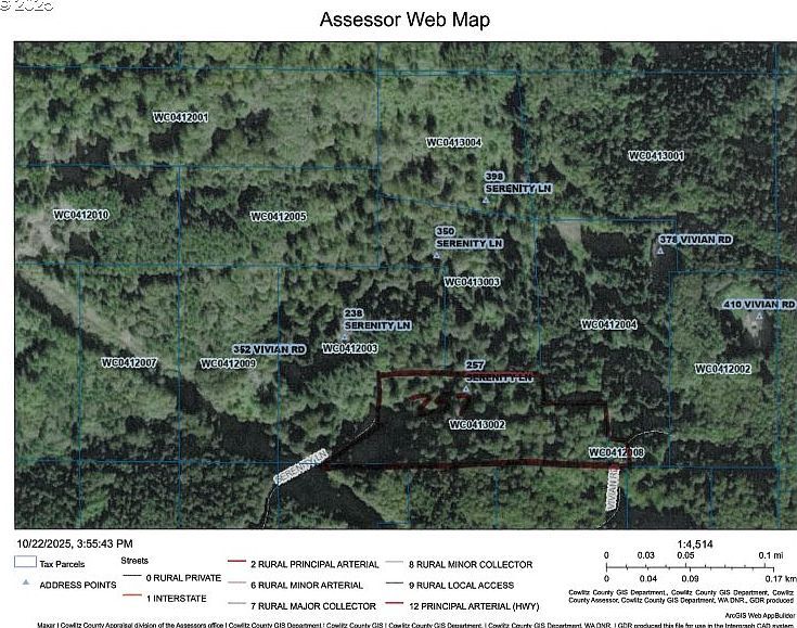 257 Serenity Ln Kalama, WA 98625  | Land/Lot