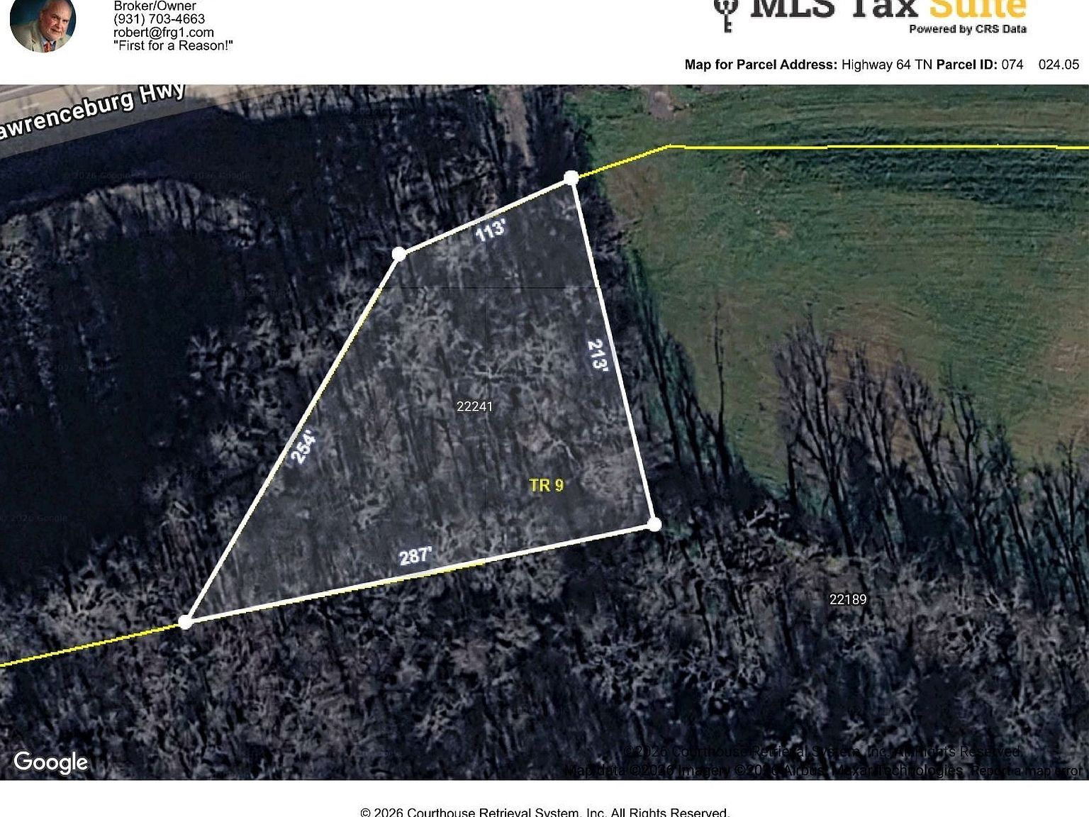 22241 Highway 64 W Pulaski, TN 38478  | Land/Lot