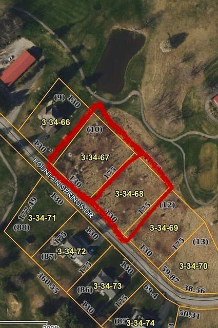 10&-11 Fountain Springs Dr Peterstown, WV 24963  | Land/Lot