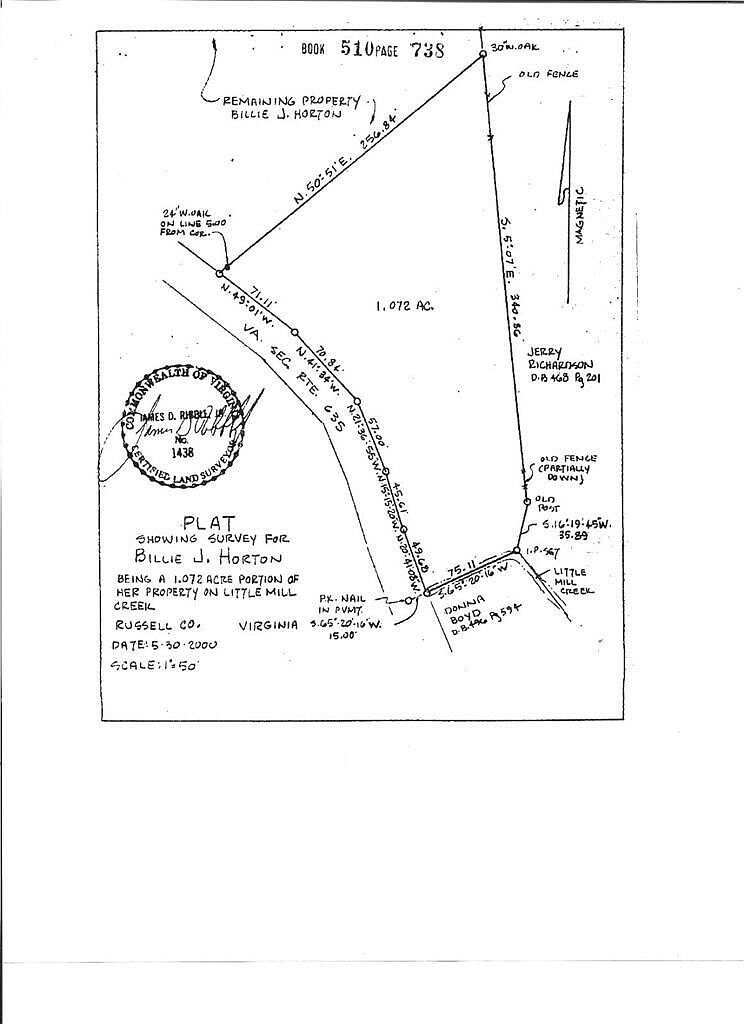 1 Horton Ridge Rd Swords Creek, VA 24649  | Land/Lot