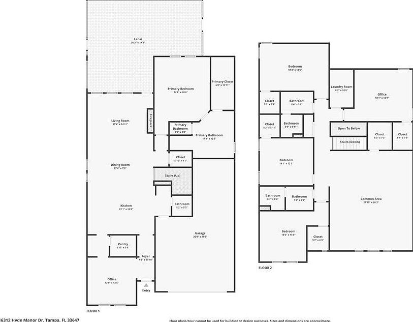 16312 Hyde Manor Dr Tampa, FL 33647  | Single Family