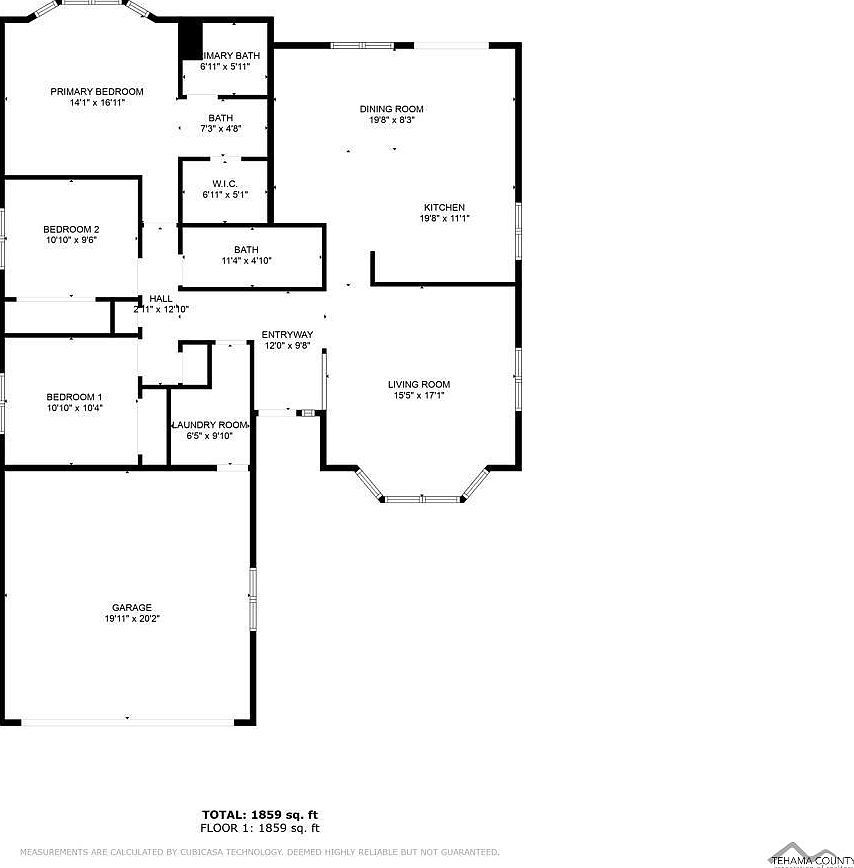 19413 Little Valley Dr Cottonwood, CA 96022  | Single Family