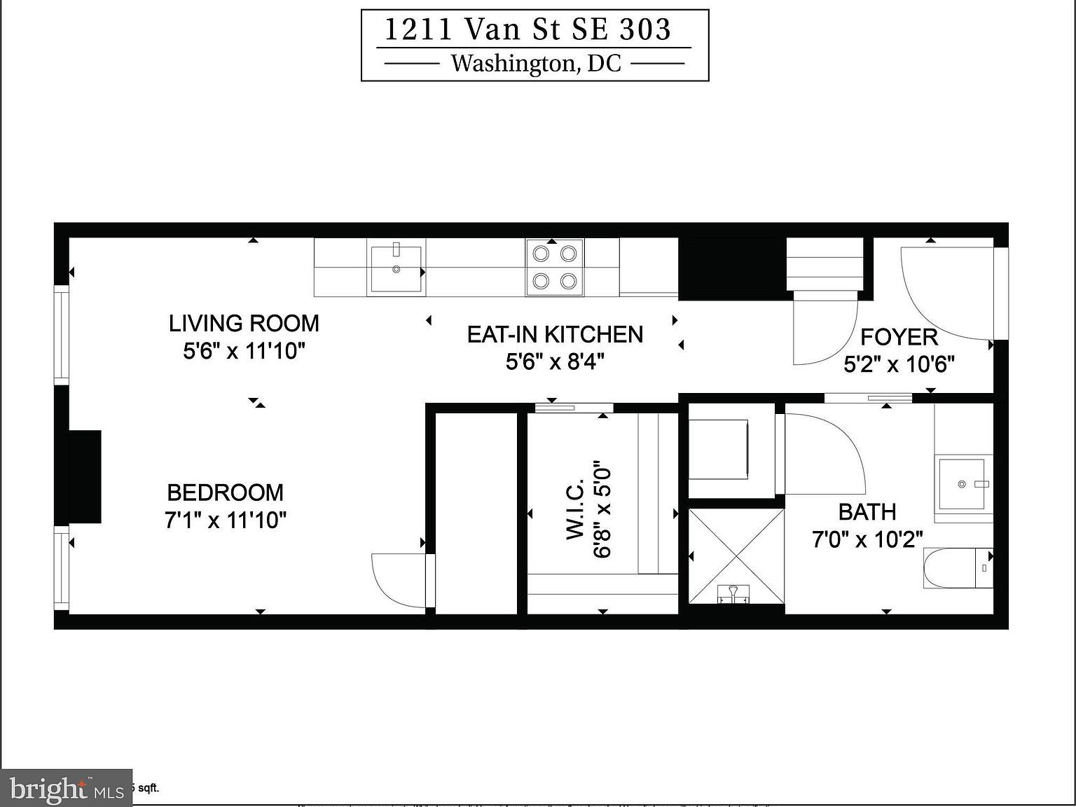 1211 Van St SE #303 Washington, DC 20003  | Condominium