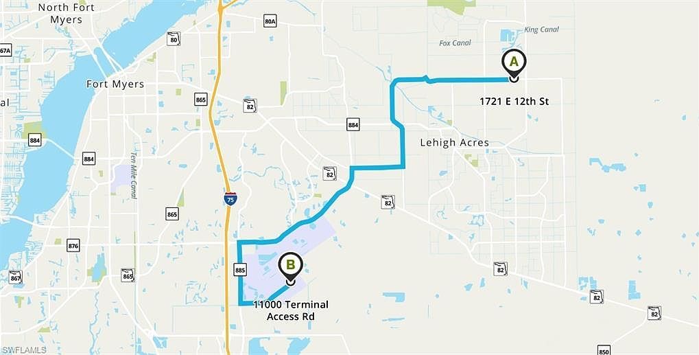 1721/1723 E 12th St Lehigh Acres, FL 33972 | Land/Lot