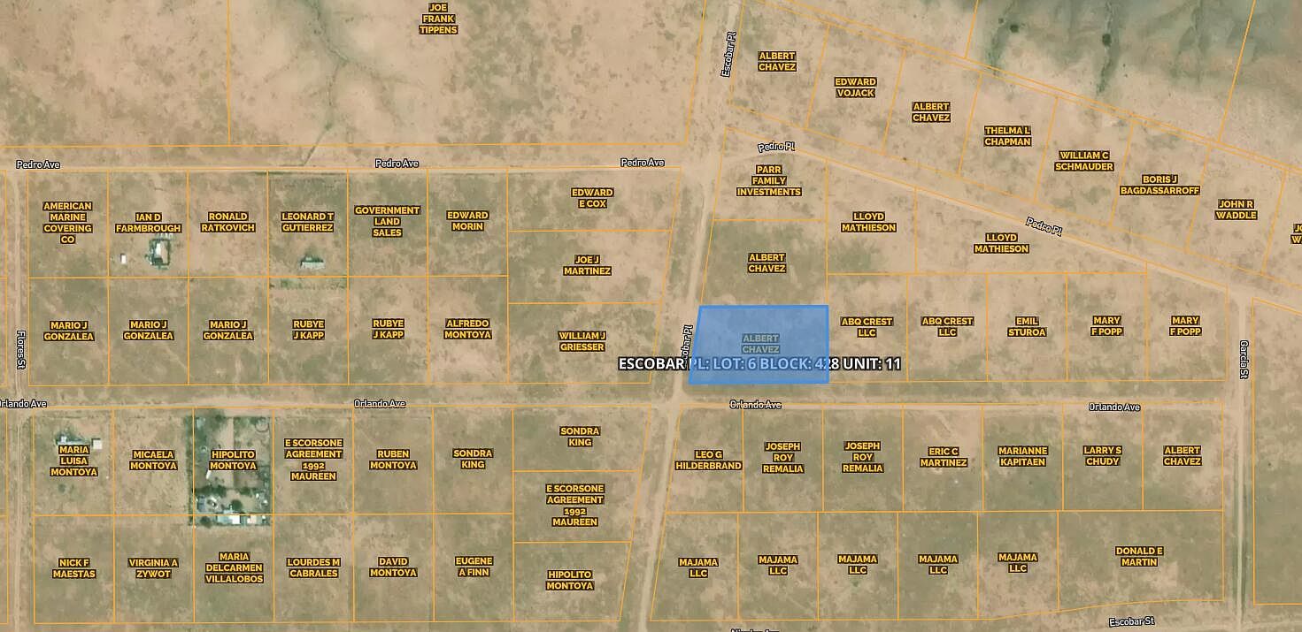 Escobar Place Block LOT 6-428 Veguita, NM 87062  | Land/Lot