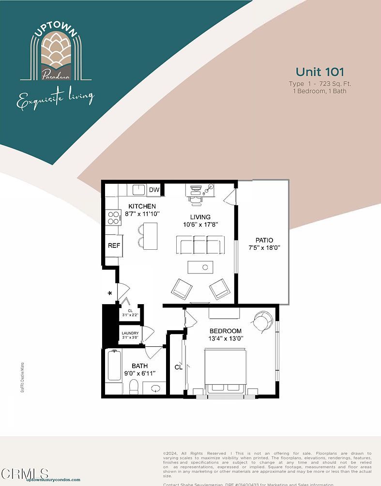 139 S Oak Knoll Ave #101 Pasadena, CA 91101  | Condominium