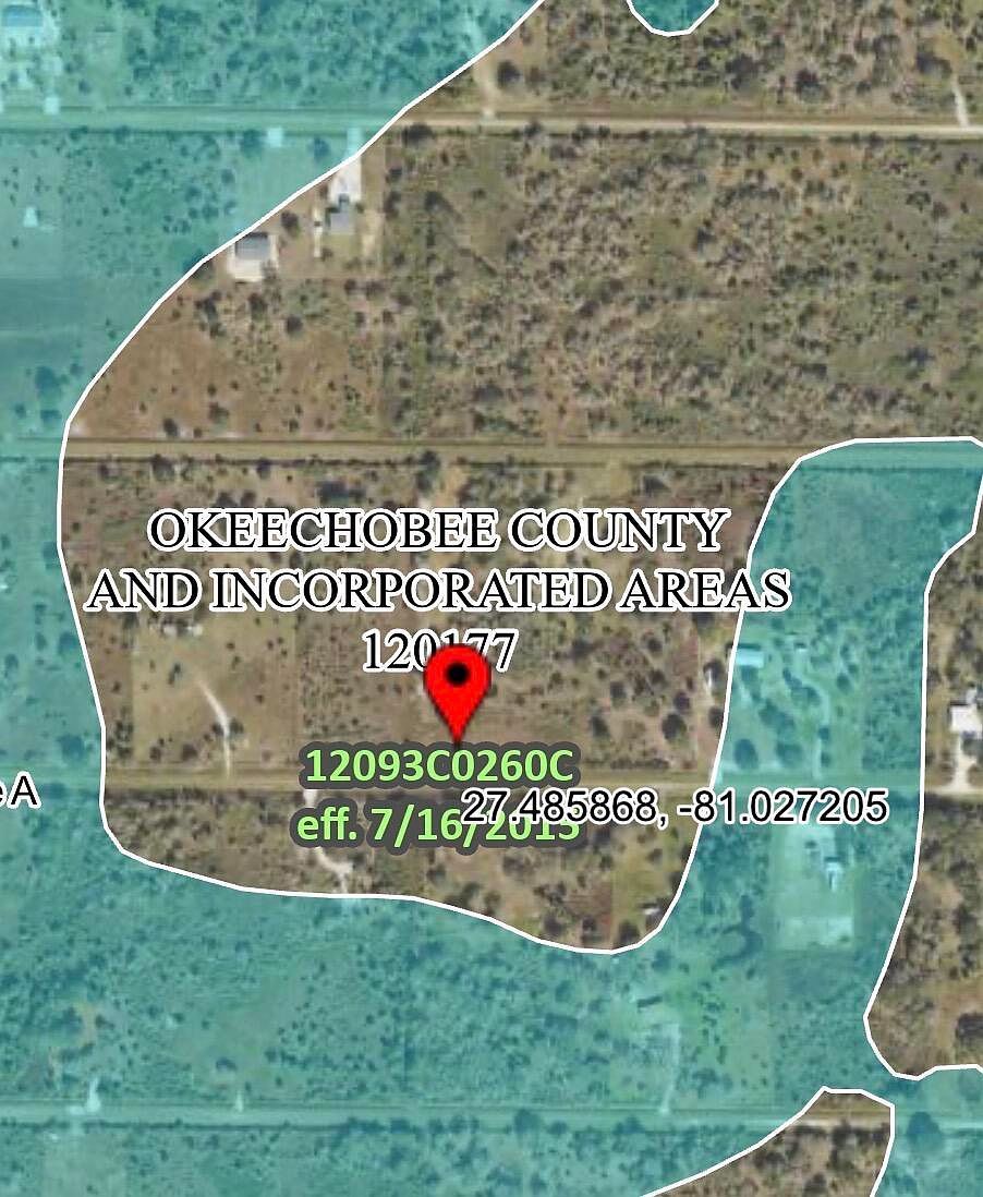 19571 262nd St Okeechobee, FL 34972  | Land/Lot