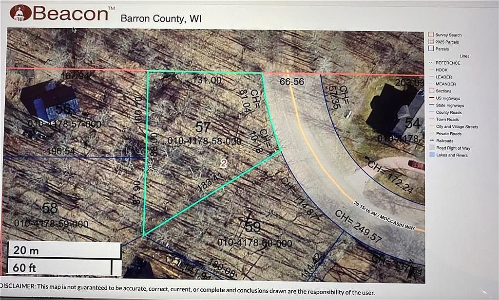 57 29 15/16 Ave Birchwood, WI 54817  | Land/Lot