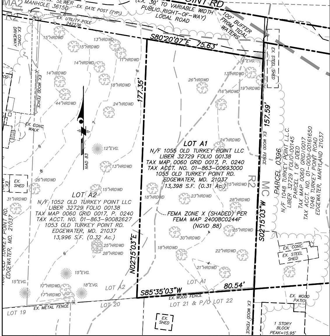 1055 Old Turkey Point Rd Edgewater, MD 21037  | Land/Lot