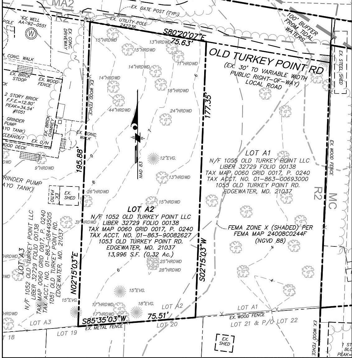 Old Turkey Point Rd Edgewater, MD 21037  | Land/Lot