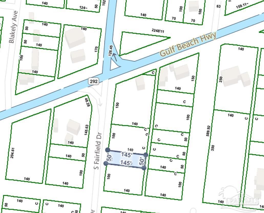 1800 S Fairfield Dr Pensacola, FL 32507 | Land/Lot