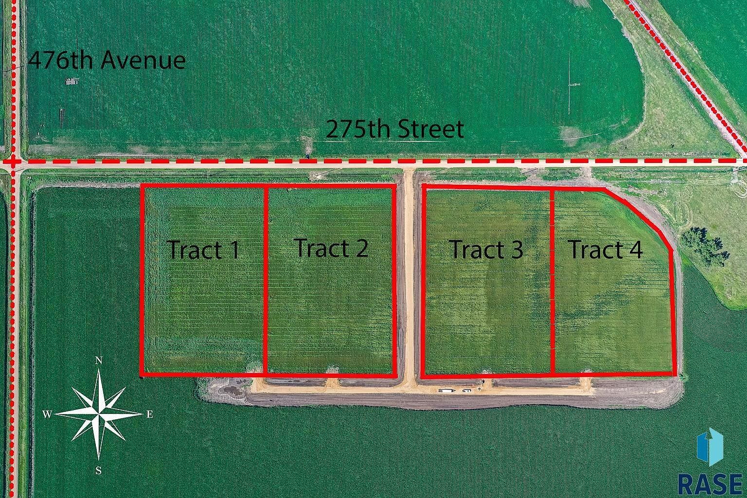 TRACT Four Dakota Farms Ave Harrisburg, SD 57032  | Land/Lot