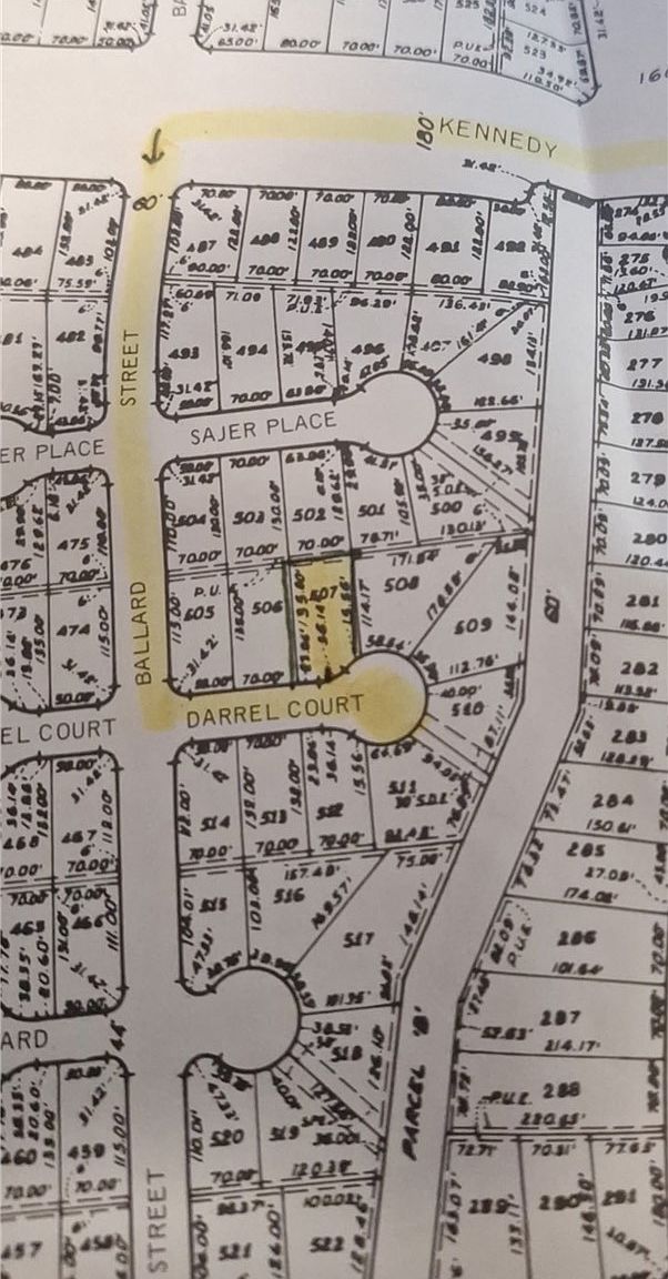 0 Darrel Ct LOT 507 California City, CA 93505  | Land/Lot