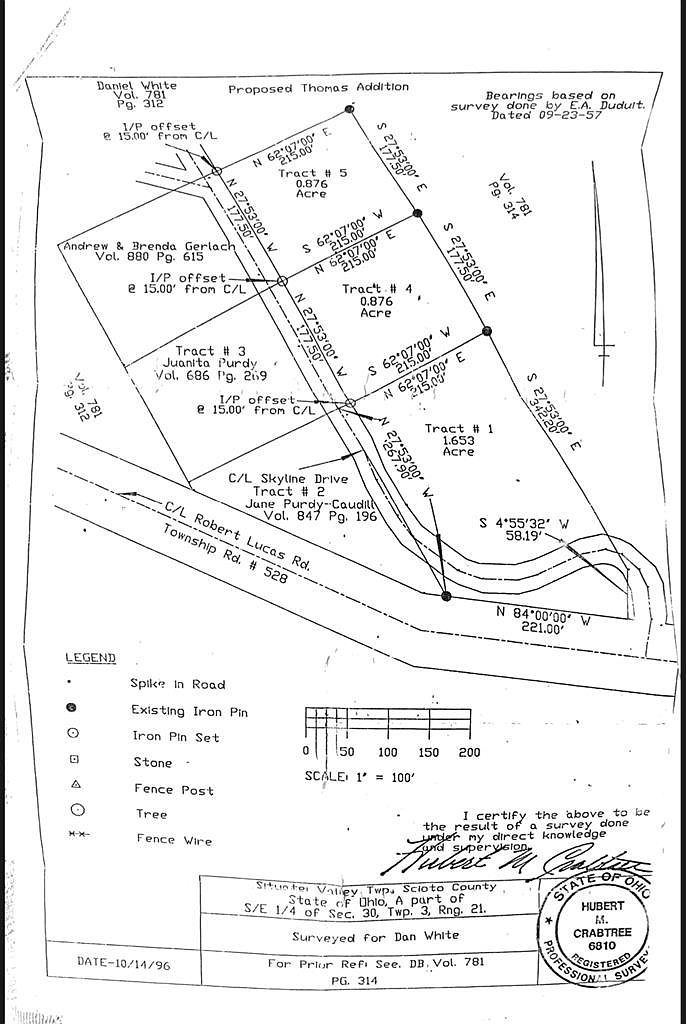 0 Skyline Dr Lucasville, OH 45648 | Land/Lot