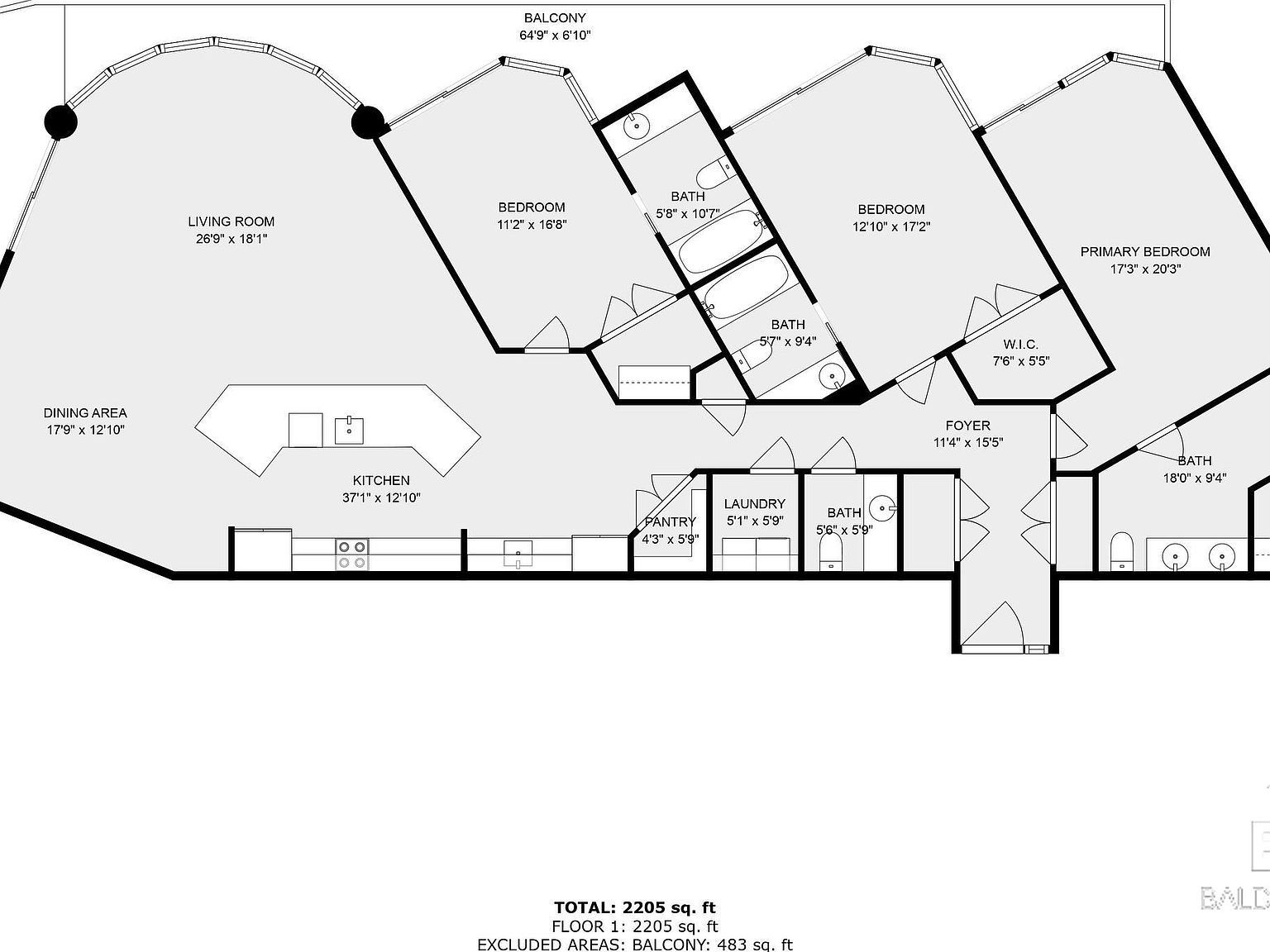 27582 Canal Rd #2211 Orange Beach, AL 36561 | Condominium