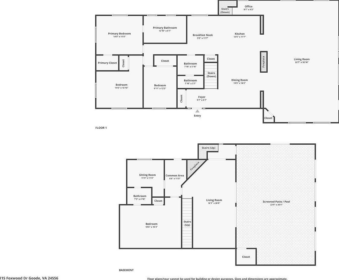 115 Foxwood Dr Goode, VA 24556  | Single Family