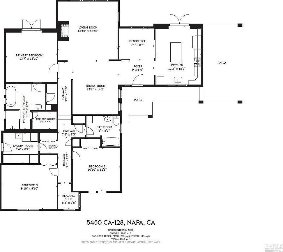 5450 State Highway 128 Napa, CA 94558  | Single Family