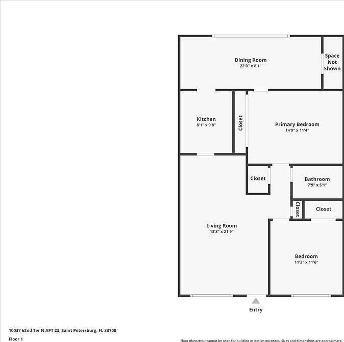 10037 62nd Ter N APT 23 Saint Petersburg, FL 33708 | Condominium
