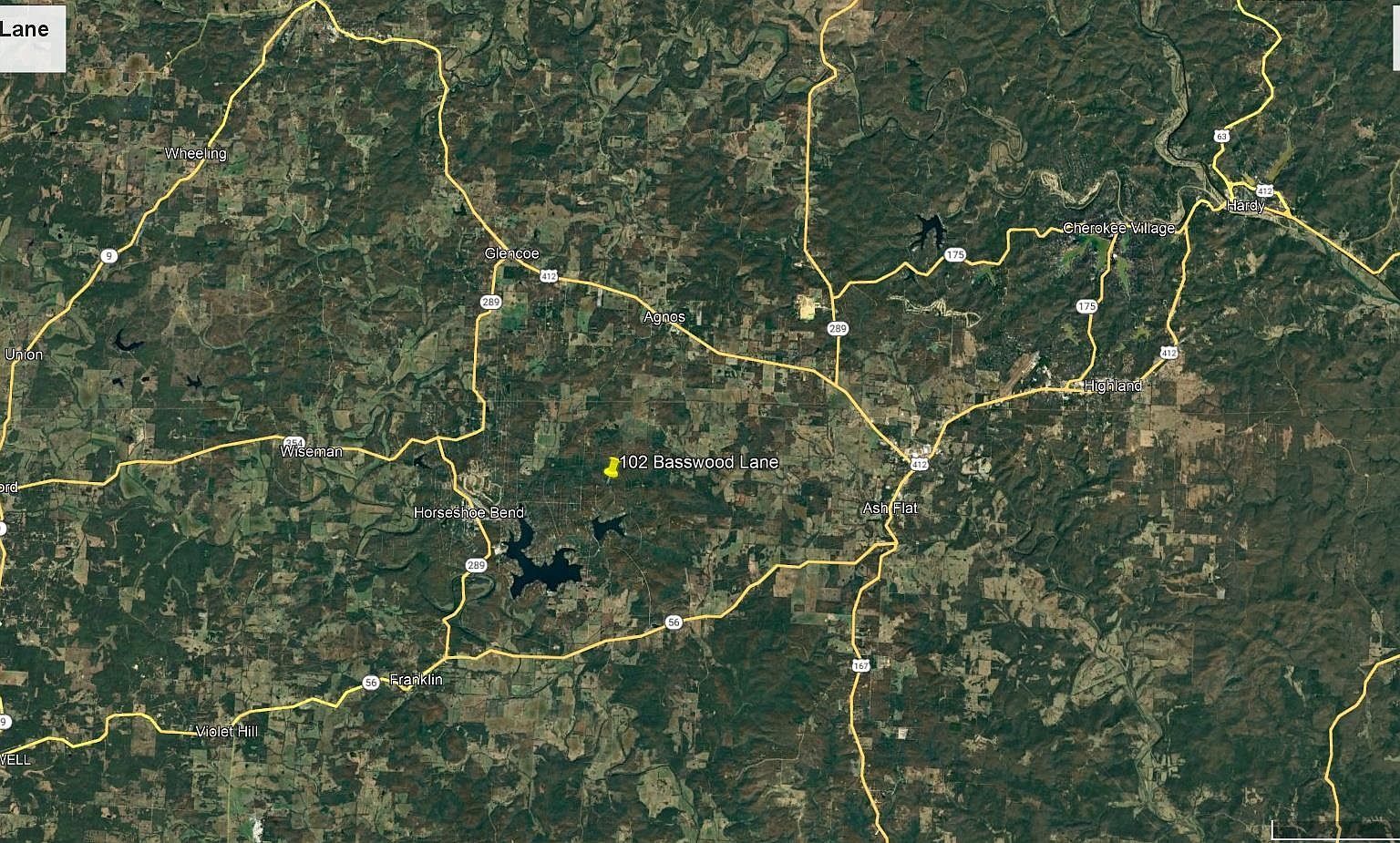 102 N Basswood Ln Horseshoe Bend, AR 72512  | Land/Lot