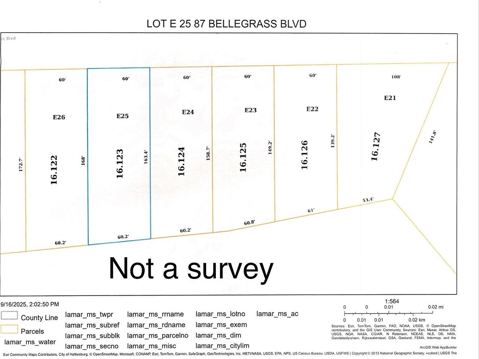 87 Bellegrass Blvd Hattiesburg, MS 39402  | Land/Lot