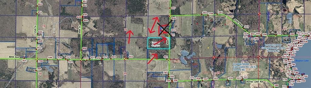 40th St Clayton, WI 54004  | Land/Lot