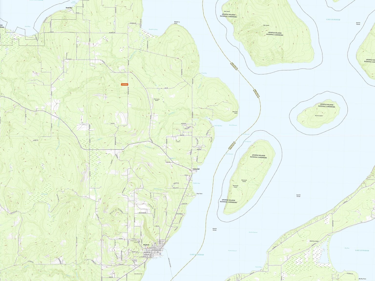 Peterson Hill Rd Bayfield, WI 54814  | Land/Lot