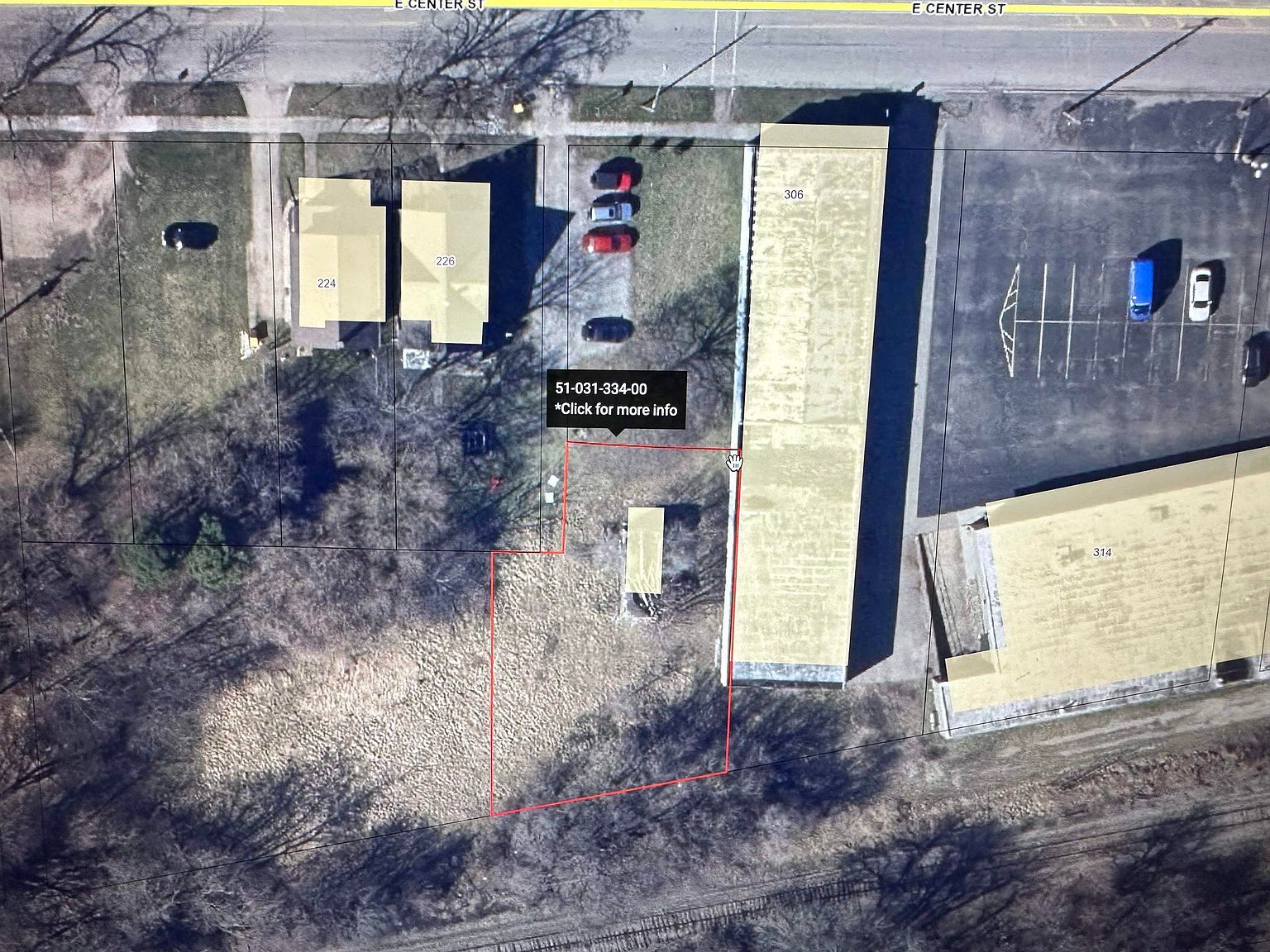 228.5 E Center St Alma, MI 48801  | Land/Lot