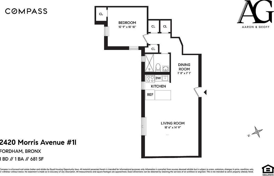 2420 Morris Ave APT 1I Bronx, NY 10468  | Condominium