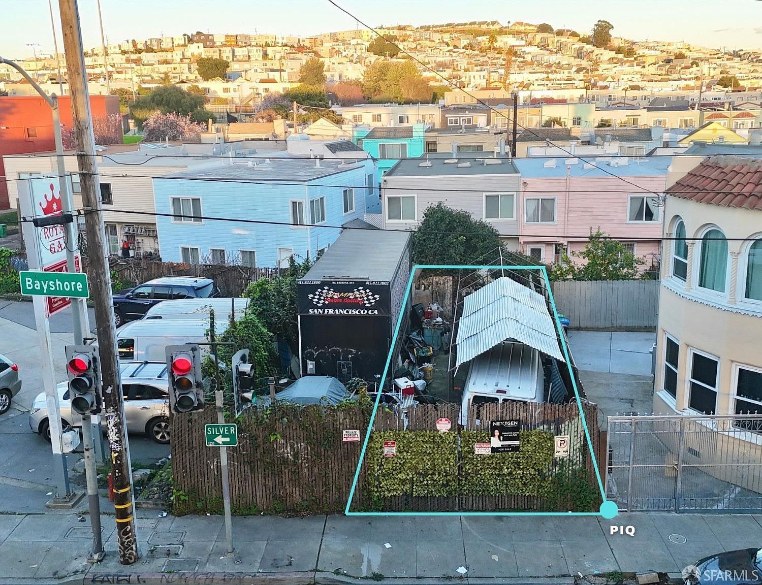 900 Bayshore Blvd San Francisco, CA 94134  | Land/Lot