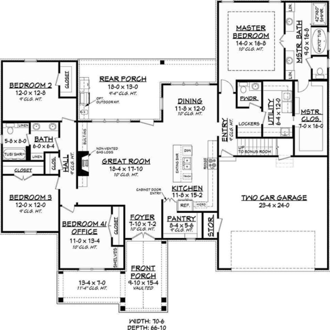 Summit Farmhouse Plan, The Summit Bowling Green, KY 42104  | Single Family