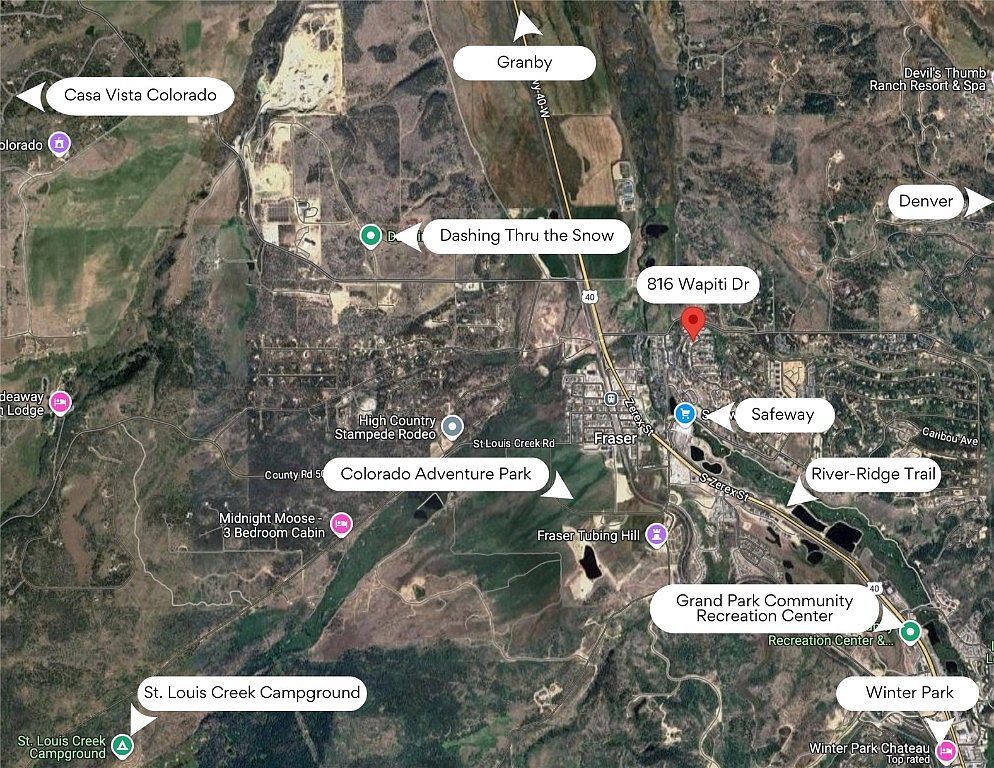 816 Wapiti Dr Fraser, CO 80442 | Land/Lot