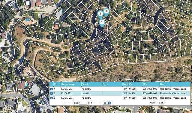 2 Vista Del Verde Dr Glendale, CA 91208  | Land/Lot