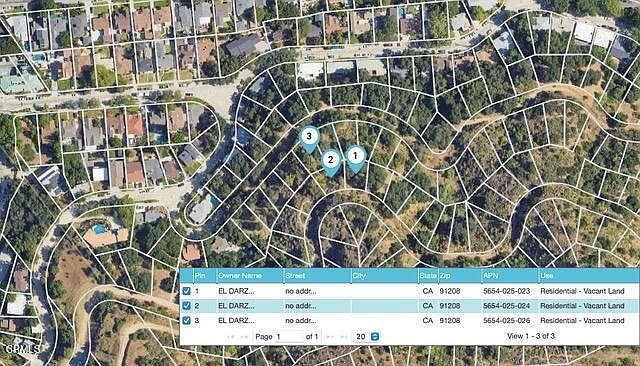 3 Vista Del Verde Dr Glendale, CA 91208  | Land/Lot